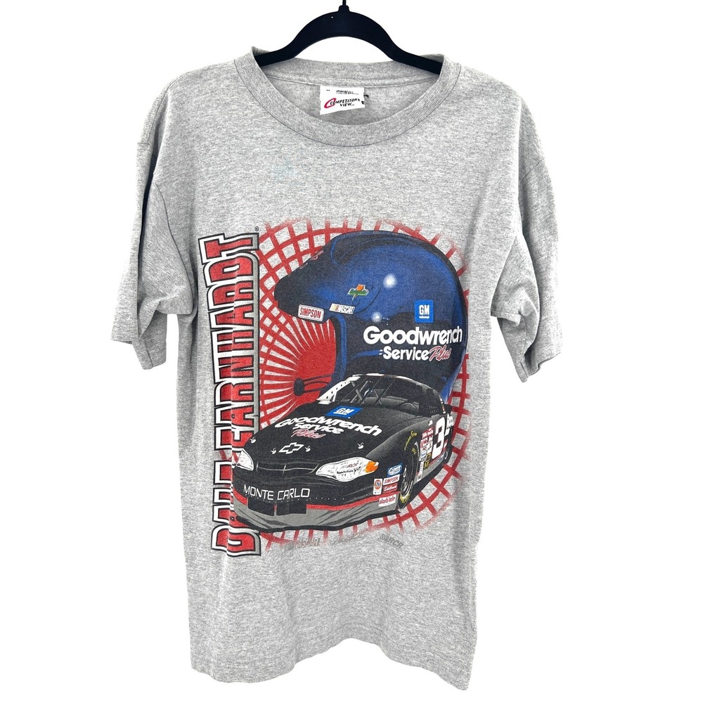 Vintage Dale‎ Earnhardt Mens Shirt M NASCAR Racing Nostalgia Streetwear Man Cave